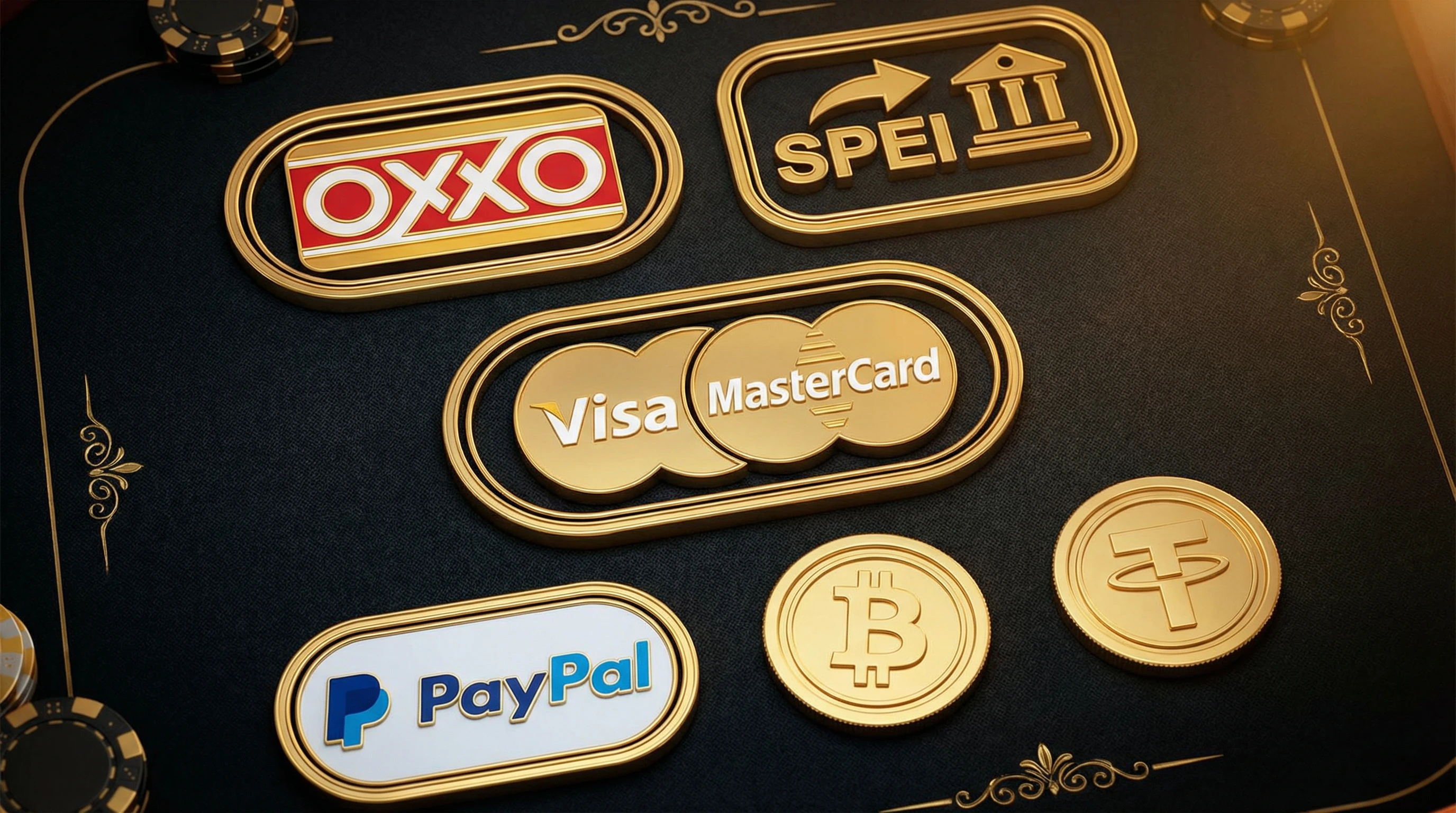 Todos los métodos de pago aceptados en Betsson Deposit Bonus México